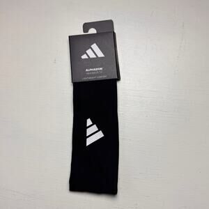 Adidas  Wide Athletic Sporty Athleisure Gym Style Black Headband NWT